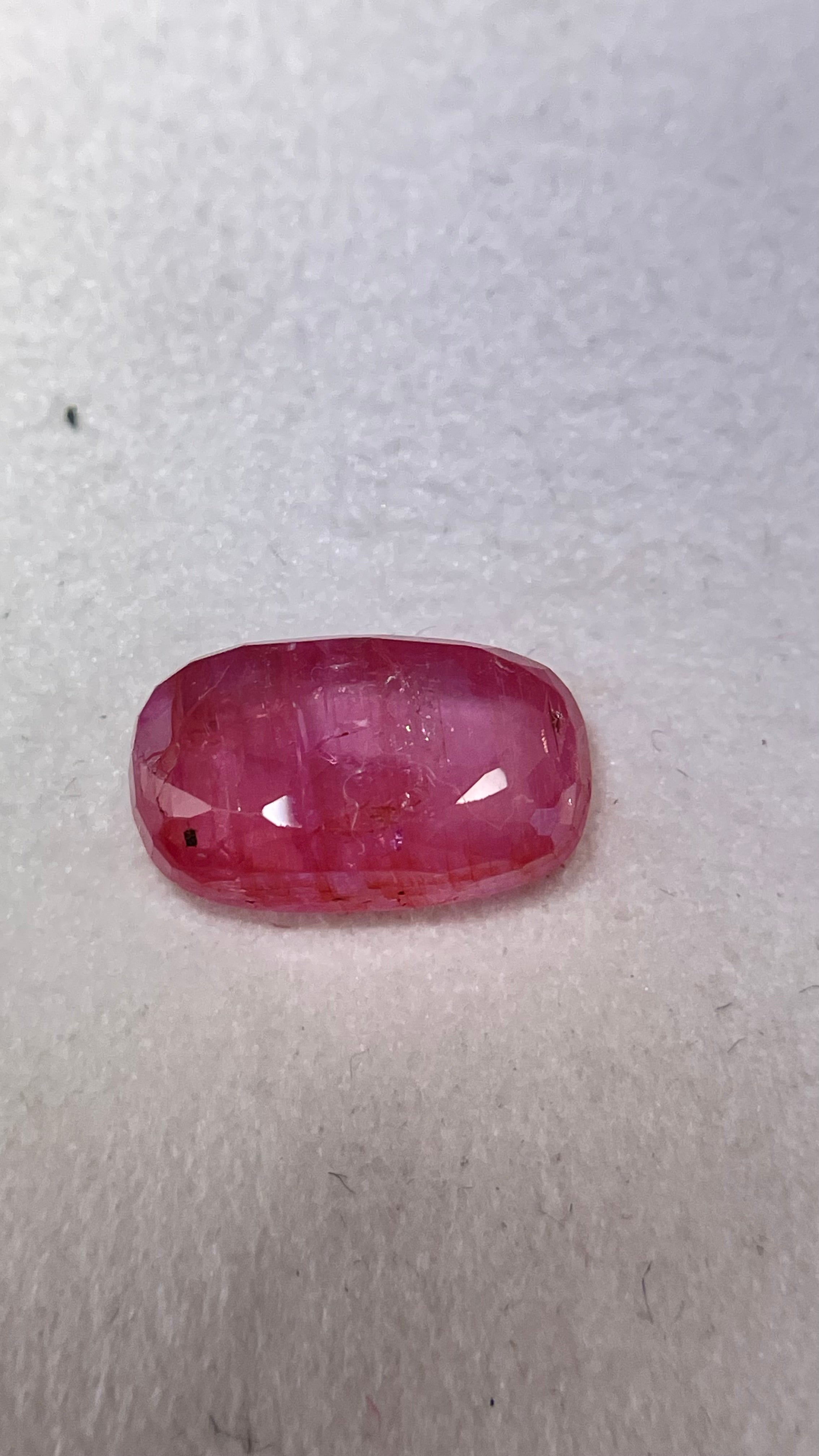 Natural Ruby - 5.56 Carat