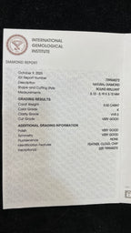 Natural Diamond - 52 Cent.