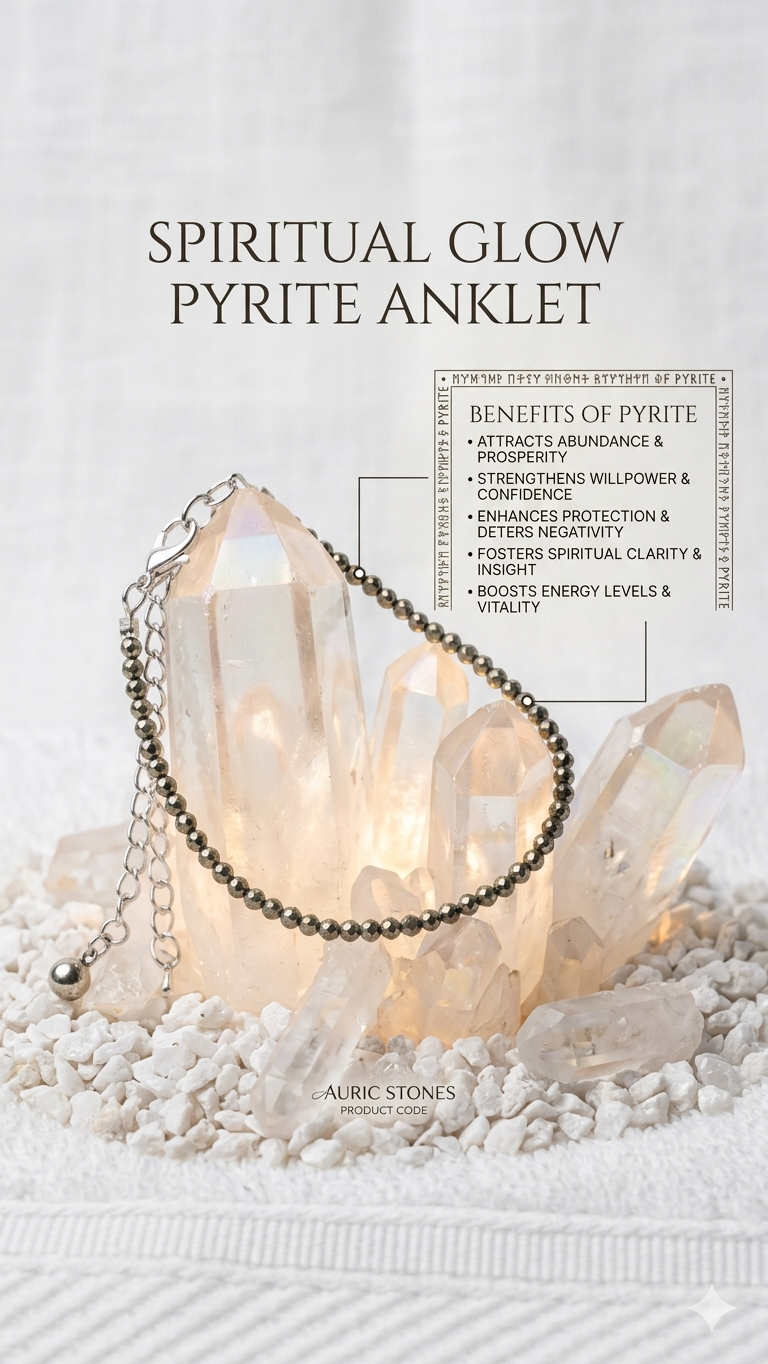 Pyrite Anklet